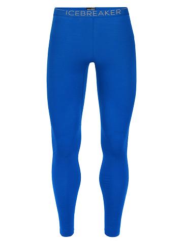 Lazurite Men's Icebreaker BodyfitZone™ Merino 200 Zone Thermal Leggings | USA 1125OKIR